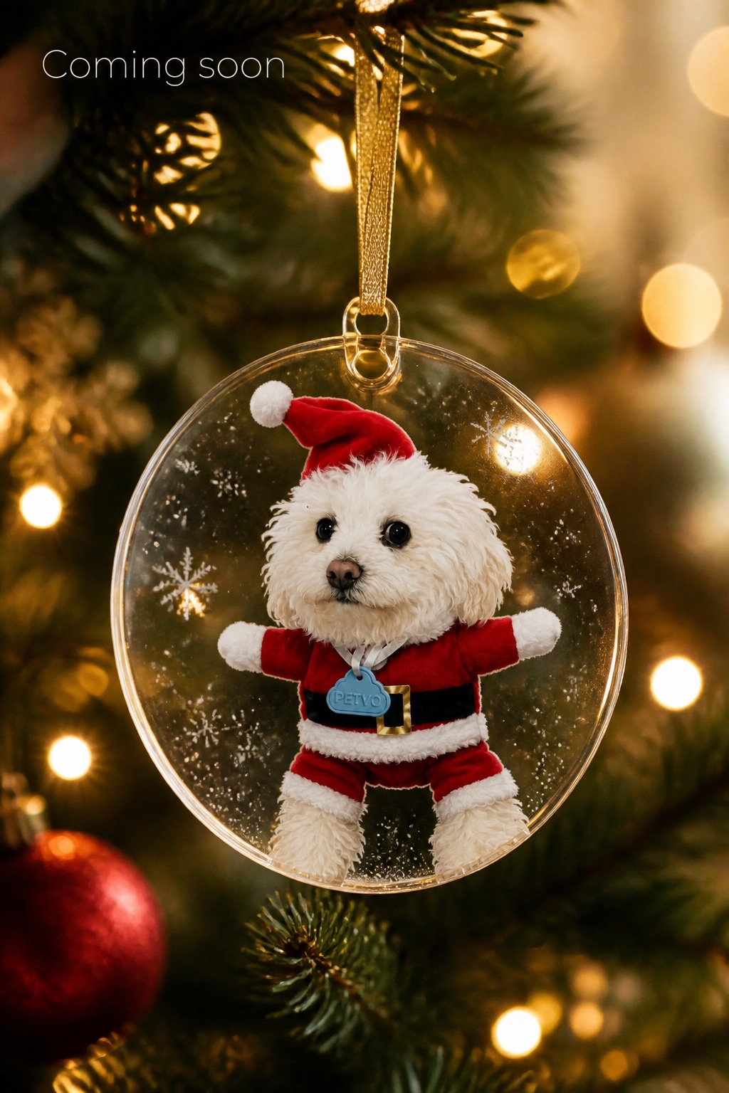 Holiday ornament product teaser